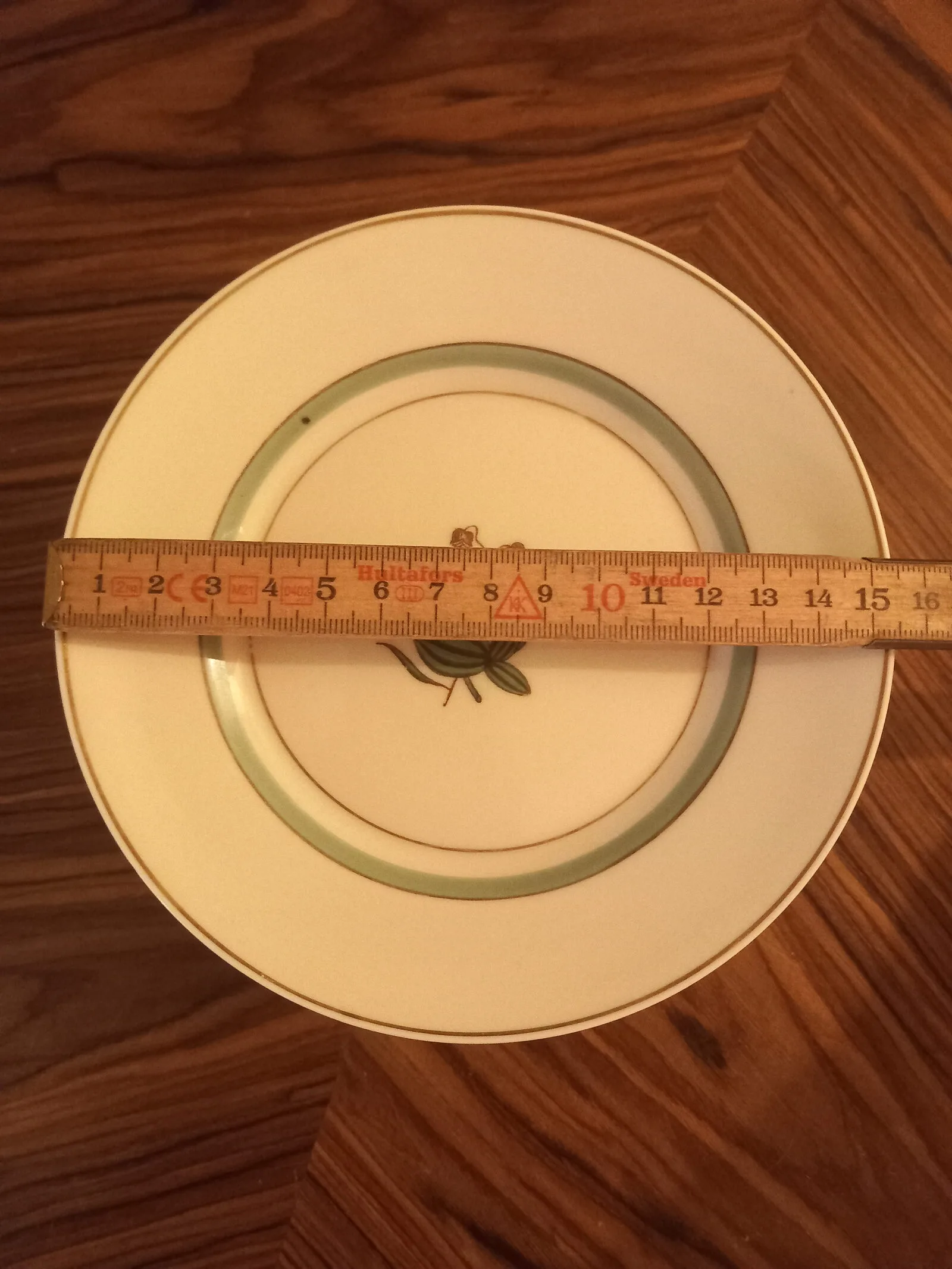 11x RC Dessert tallerkener "Hjærtegræs" – billede 2