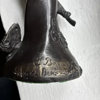 Bronzevase Art noveauu – billede 2