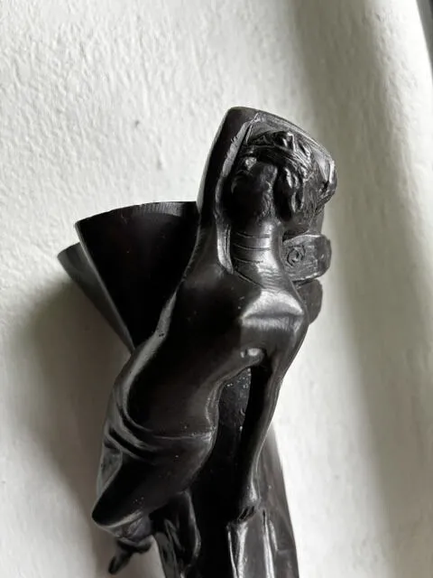Bronzevase Art noveauu – billede 3