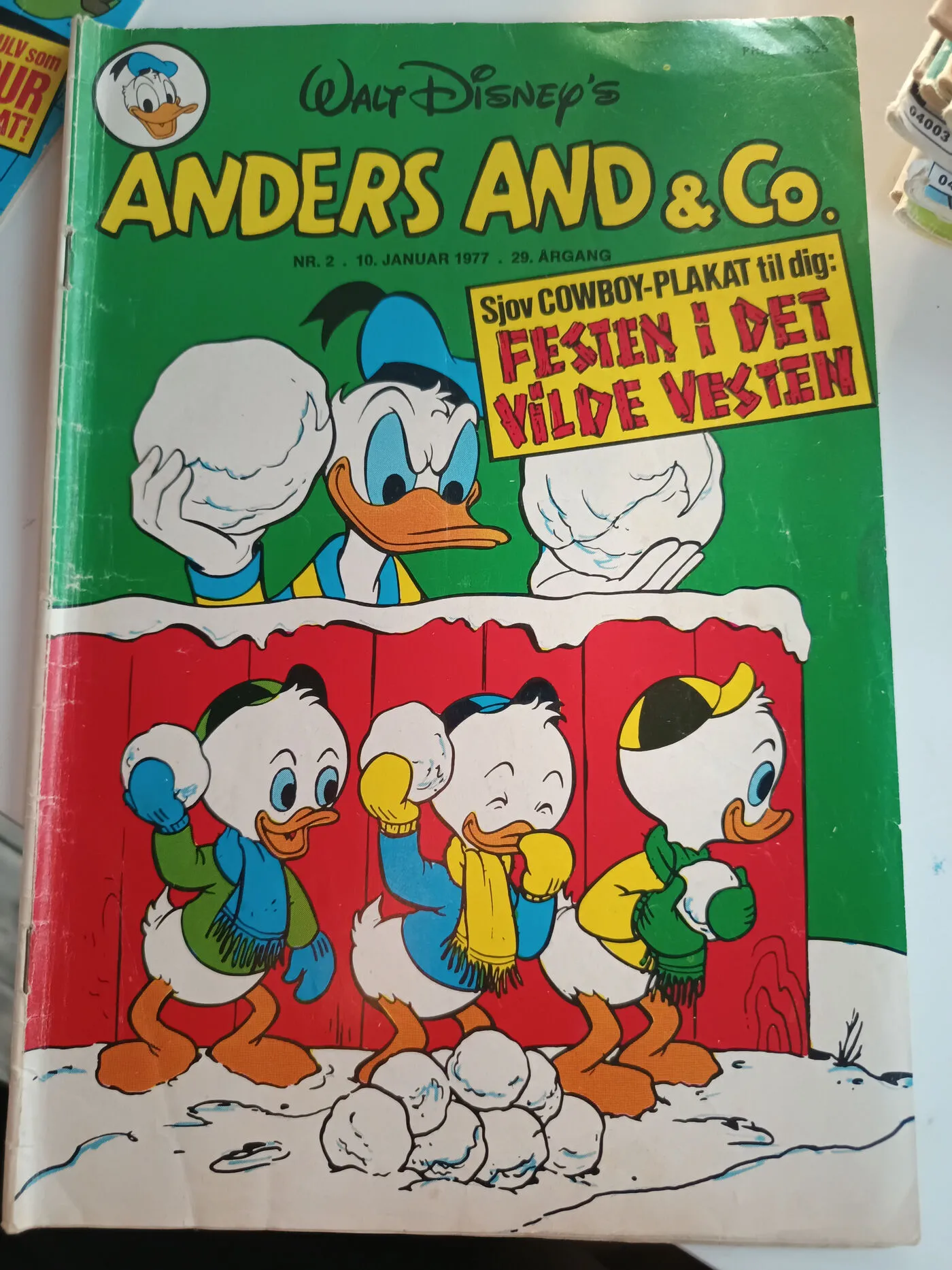 Anders And & Co. Nr. 2, 16. januar 1977 - Københavnske udgave