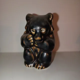 Keramikfigur Bing & Grøndahl, lille bamse figur
