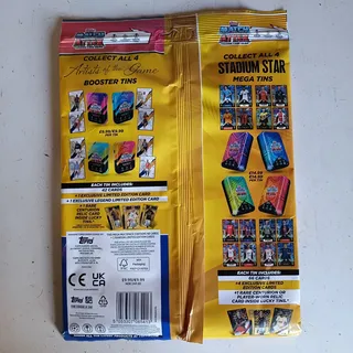 Match Attax UEFA Mega Multipack - 48 kort + 4 brevetsedler, uåbnet – billede 2