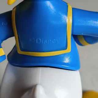 Figurine af Donald Duck i plastik, Disney-motiv – billede 3