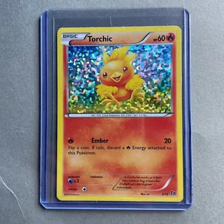 Pokémon Torchic Holografisk Samlerkort i Sleeve