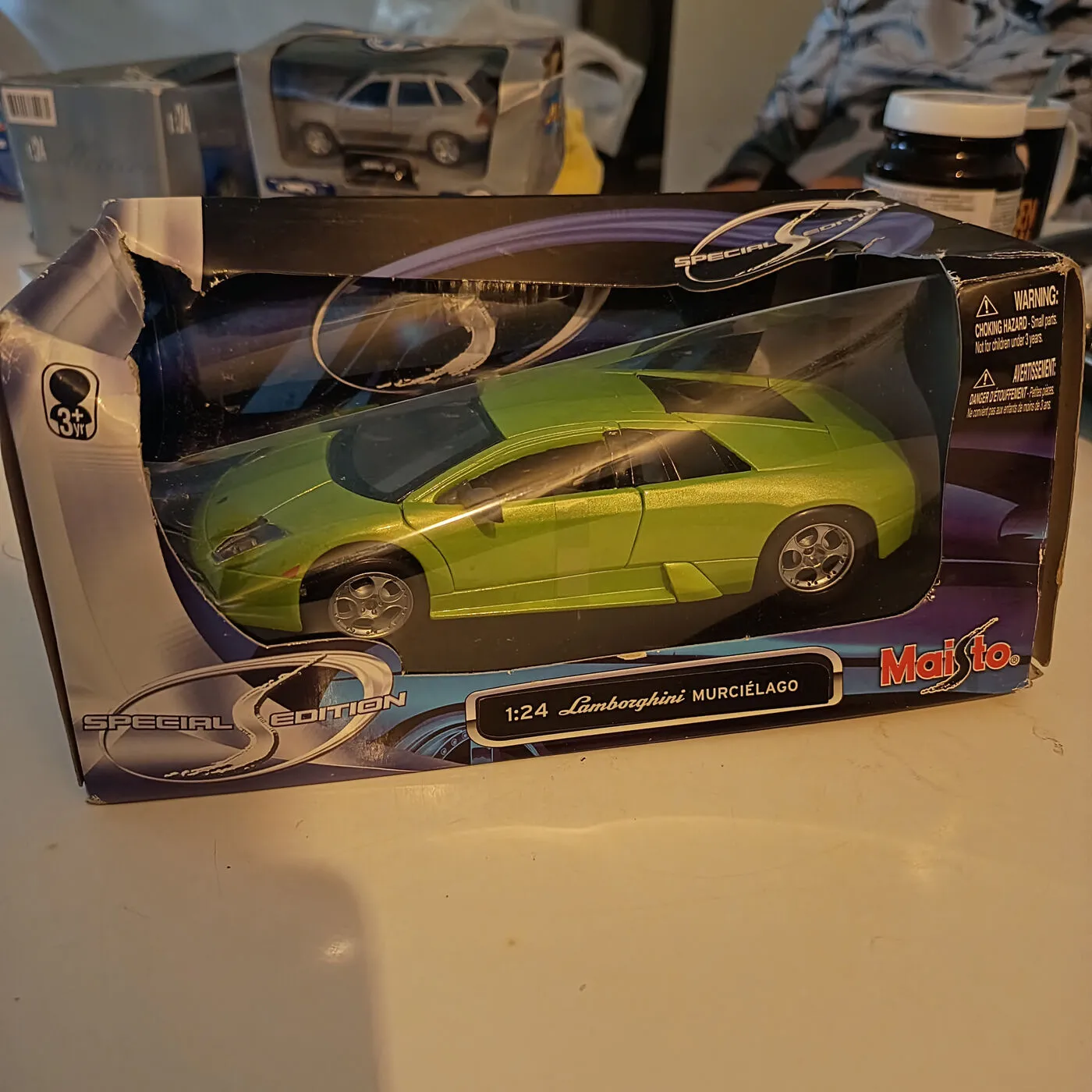 Maisto 1:24 Lamborghini Murciélago modelbil i original emballage