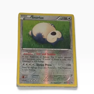 Pokémon Snorlax Reverse Holo – Flashfire 80/106