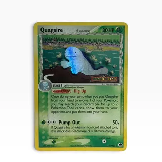 Pokémon Quagsire ? Reverse Holo – Dragon Frontiers 21/101 – billede 1