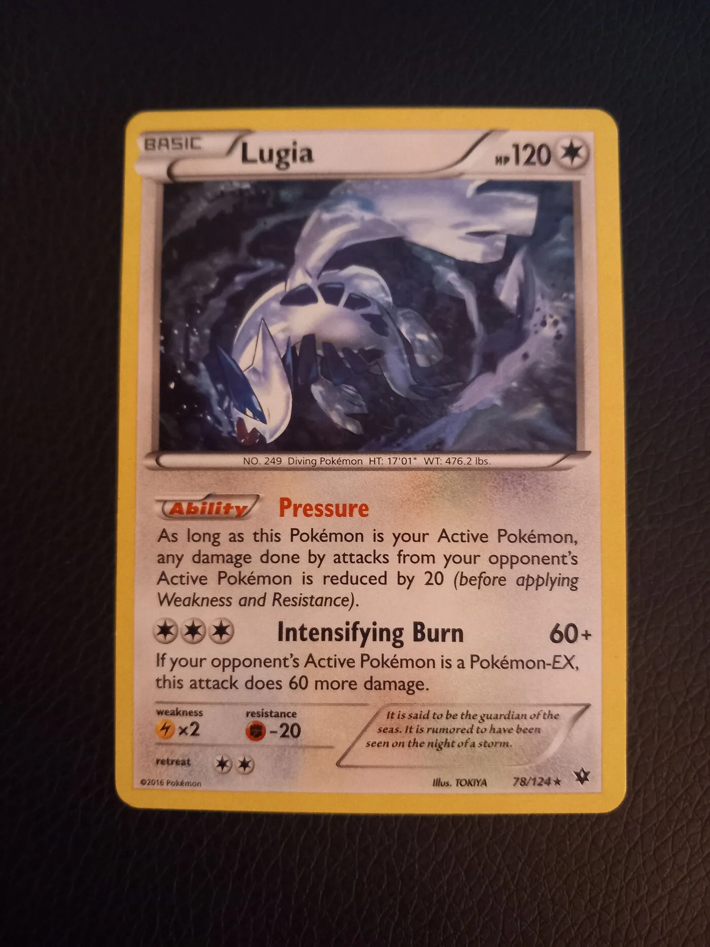Pokémon kort Lugia – billede 1