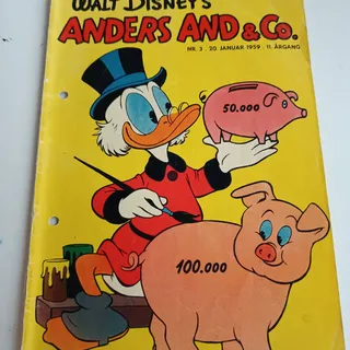 Walt Disney's Anders And & Co. nr. 3 – 20. januar 1959 (11. årgang)