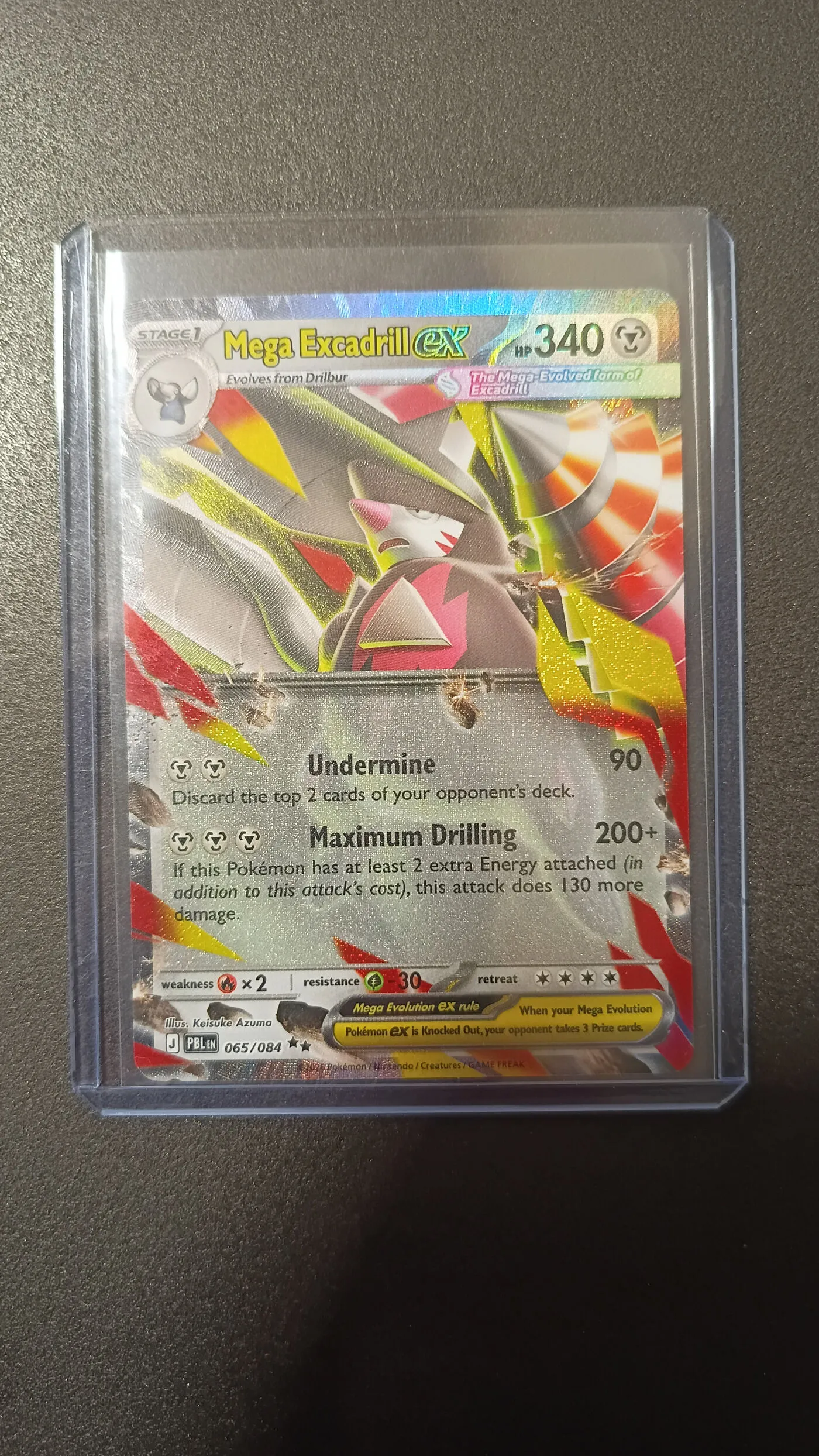 Pokémon Mega Excadrill EX – billede 1