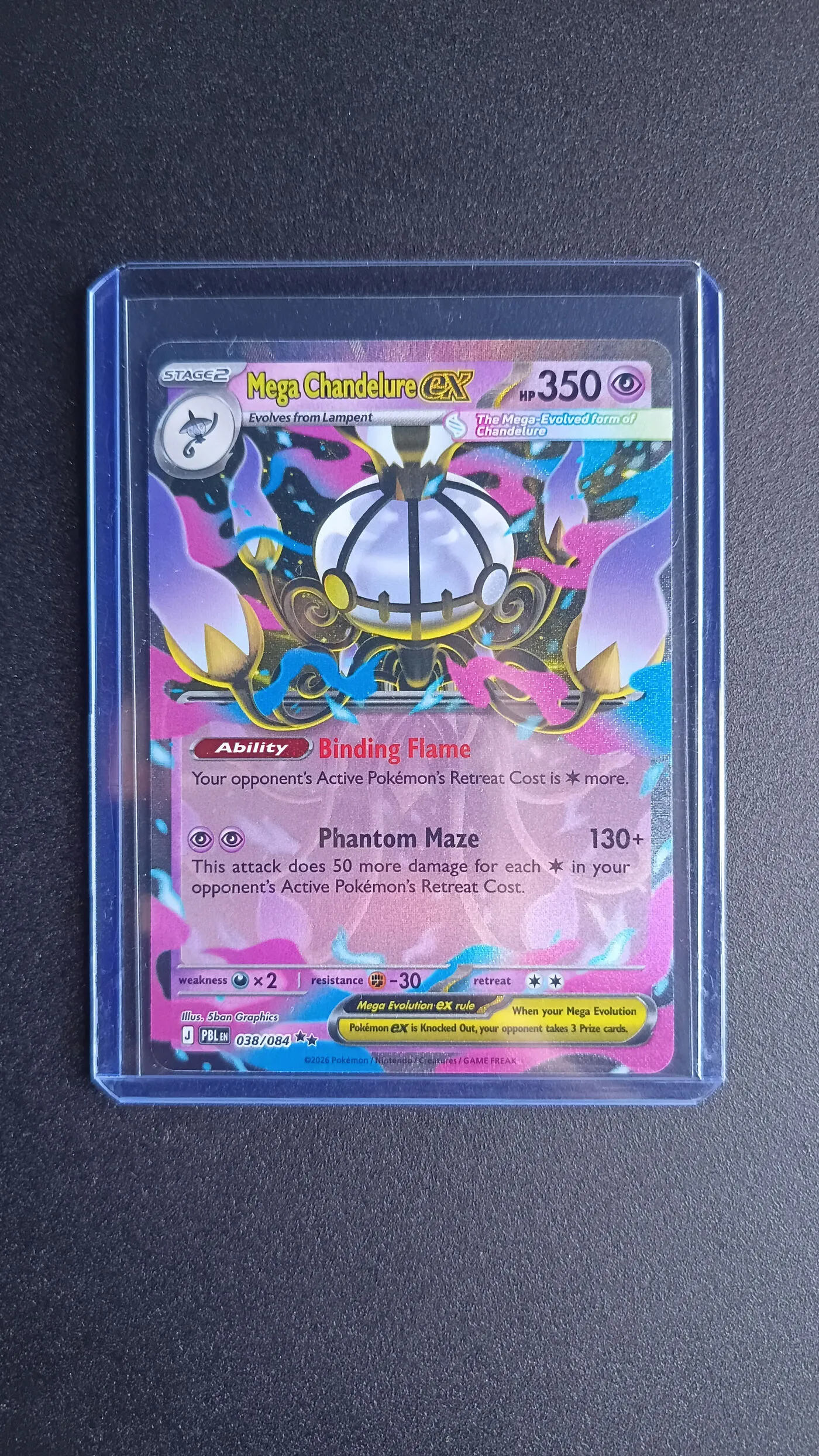 Pokémon Mega Chandelure GX – billede 1
