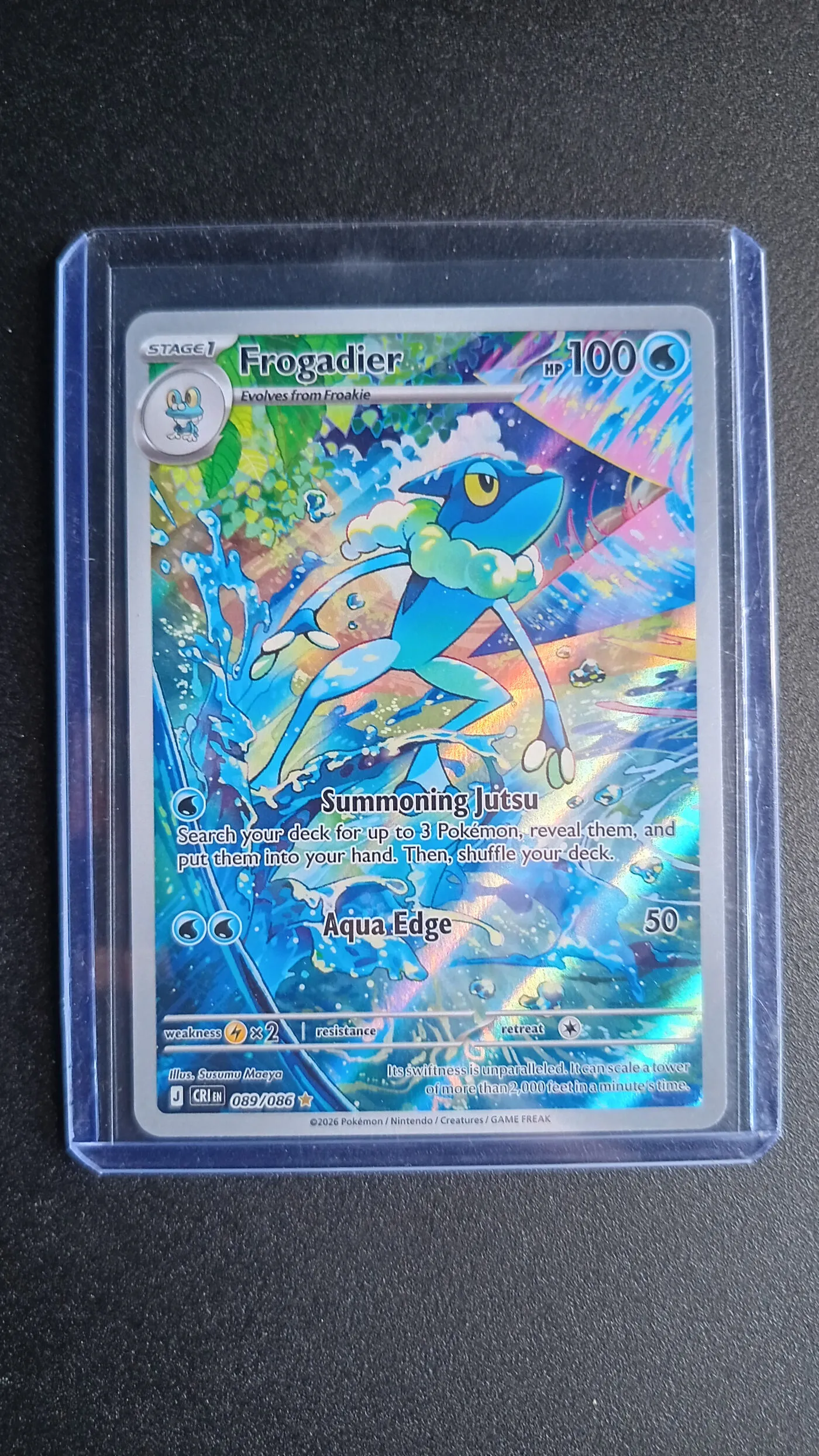 Pokémon Frogadier holografisk – billede 1