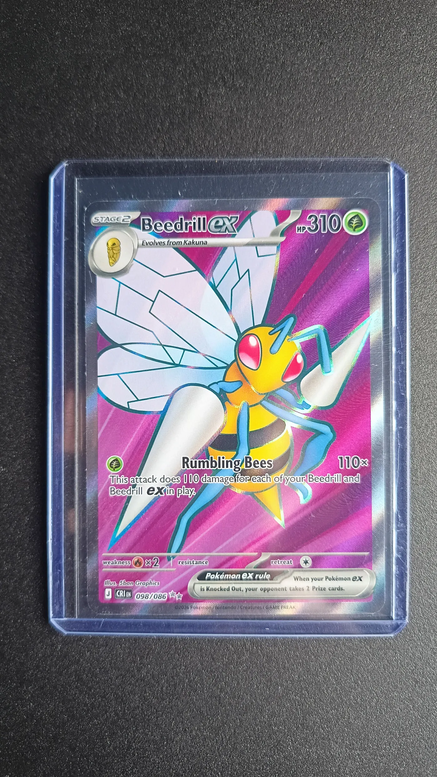 Pokémon Beedrill ex – billede 1
