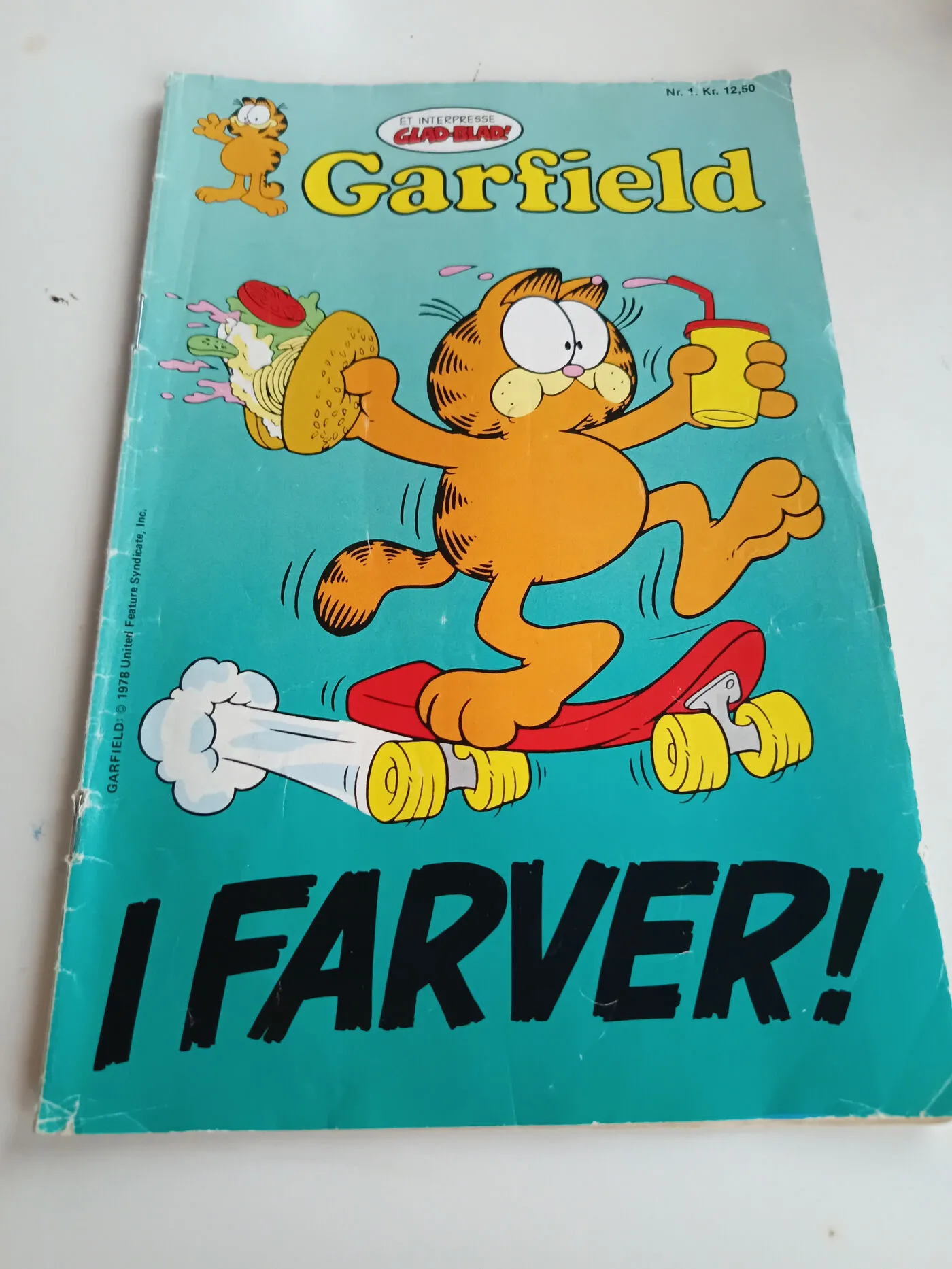 Garfield nr. 1, sjældent første nummer – billede 1