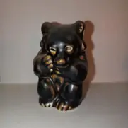Keramikfigur Bing & Grøndahl, lille bamse figur
