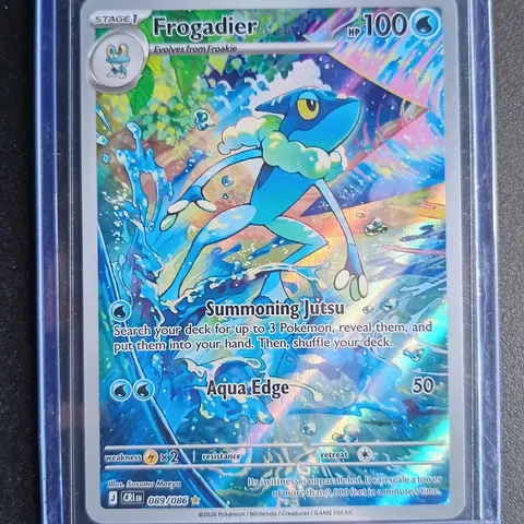 Pokémon Frogadier holografisk – billede 1