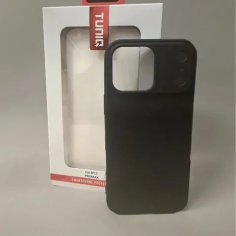 TUNIQ Sort Soft Touch Cover til iPhone 17 Pro Max – billede 2